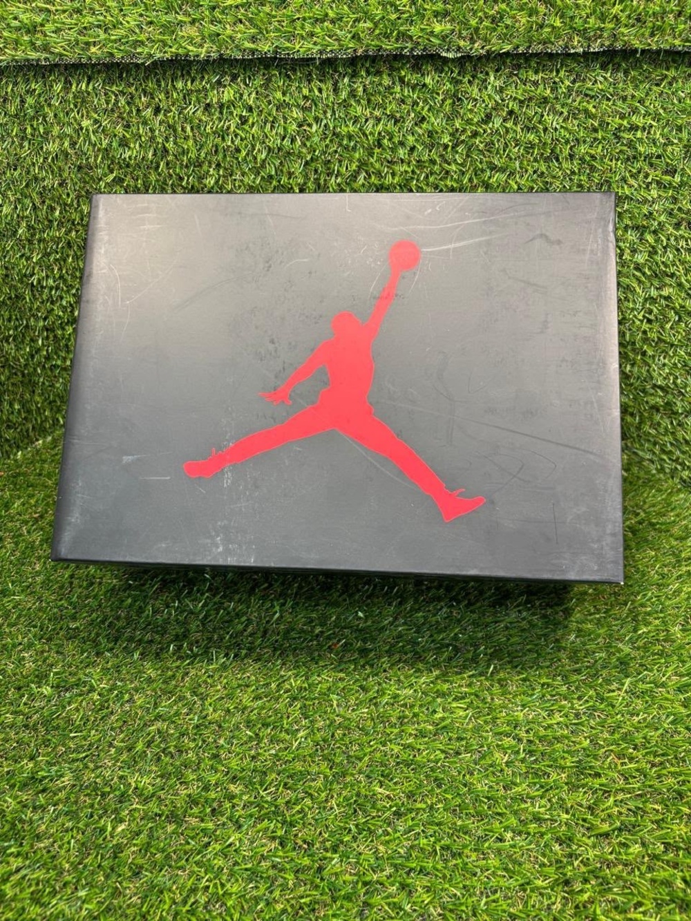Empty Box Only Nike Air Jordan 3 Black Cement 2018 Size 8 Hangtag Tissue Inserts